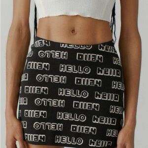 NWT Urban Outfitters Hello Mini Skirt, Size small